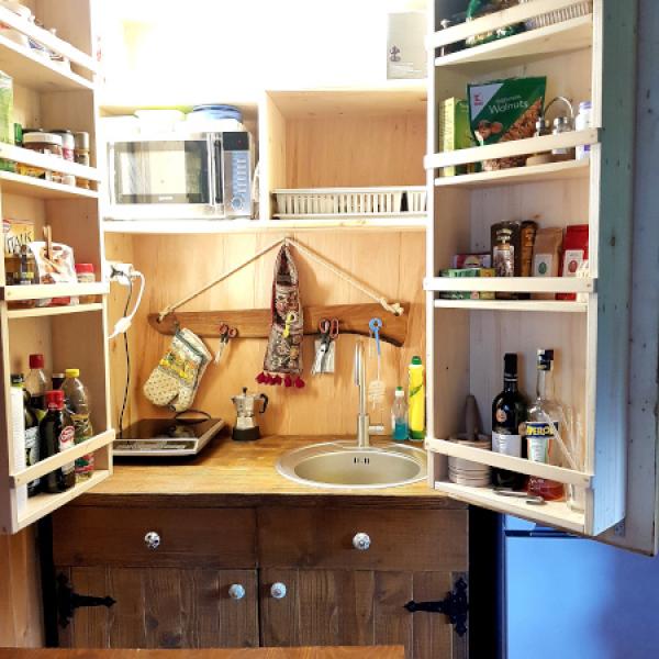 Bungalow kitchen cabinet