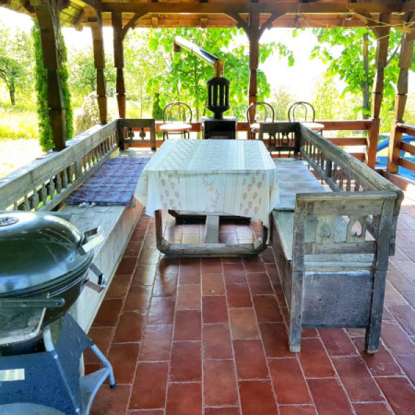 Cottage with outside terrace and bbq